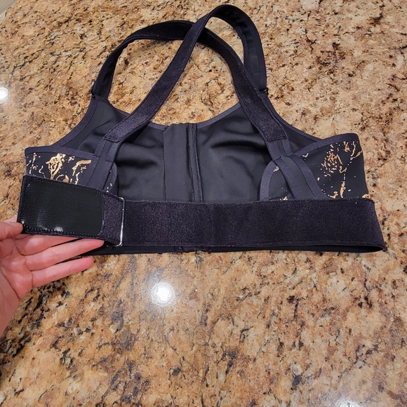 Shefit Flex Sports Bra Medium Impact Black Rose Gold Women's Size Medium - Picture 11 of 12